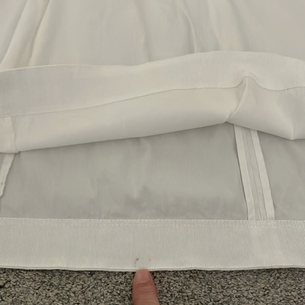 Lafayette 148 White Sleeveless Split-neck Top size XXL - Picture 10 of 11